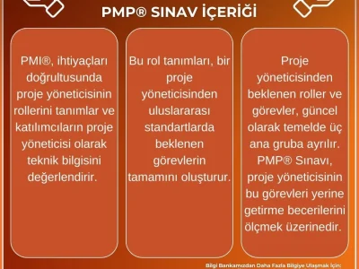 proje yöneticiliği mesleği ve PMP® sınav içeriği