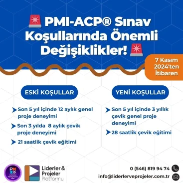 proje yönetimi çevik yönetim acp eğitim