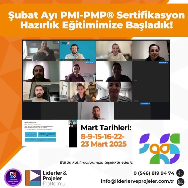 proje yönetimi pmp sertifikası pmp eğitimi proje yönetimi eğitimi