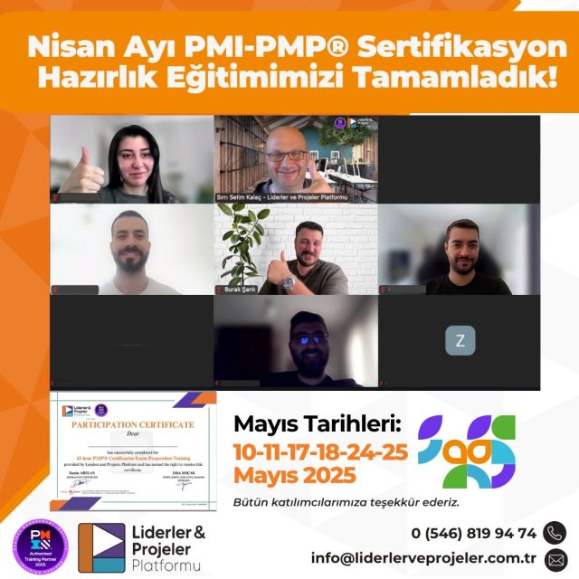 proje yönetimi pmp sertifikası pmp eğitimi proje yönetimi eğitimi