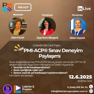 proje yönetimi çevik yönetim acp eğitim