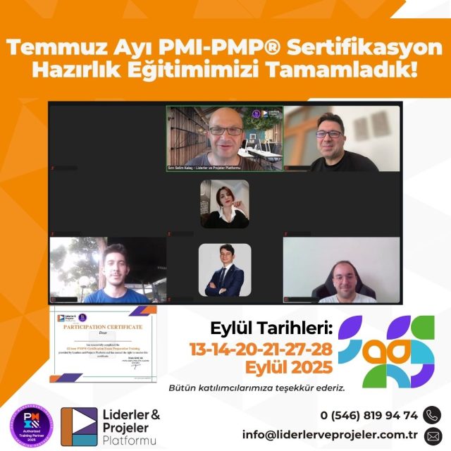 proje yönetimi pmp sertifikası pmp eğitimi proje yönetimi eğitimi